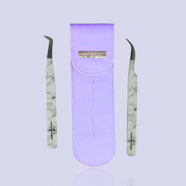 TWEEZERS DUO: (SHORT BOOT AND DOLPHIN TWEEZERS)