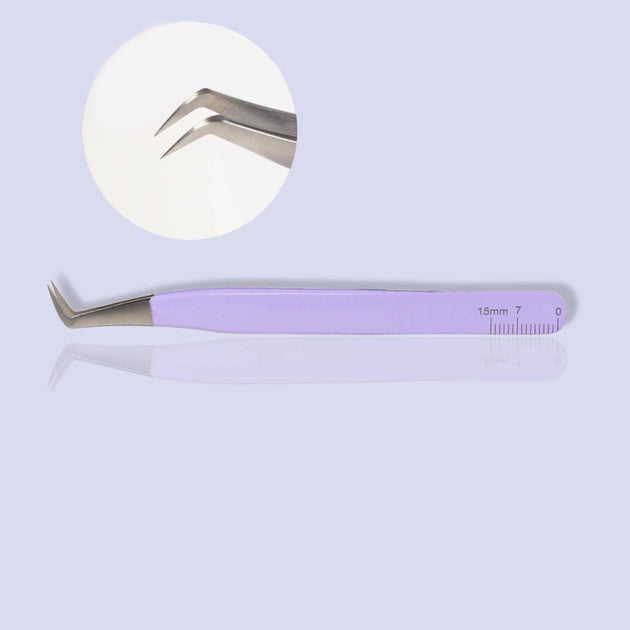 Straight extra slim Azara isolation tweezer Thousandlashes
