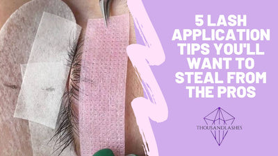 5 Lash Application Tips You'll Want to Steal From The Pros