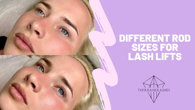 Different Rod Sizes for Lash Lifts