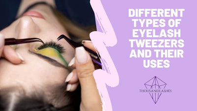 Different Types Of Eyelash Tweezers And Their Uses