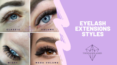 Eyelash Extensions Styles