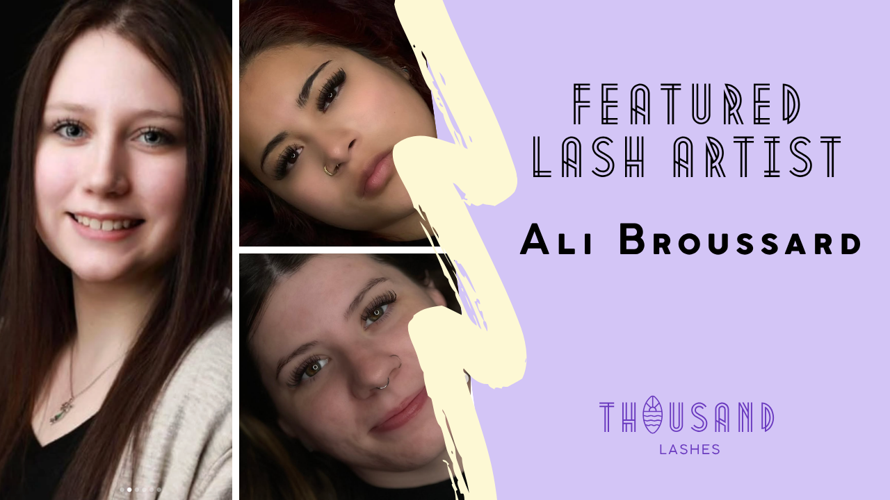 Featured Lash Artist Ali Broussard