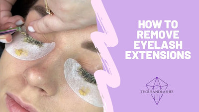 How To Remove Eyelash Extensions