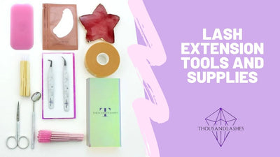 Lash Extension Tools And Supplies