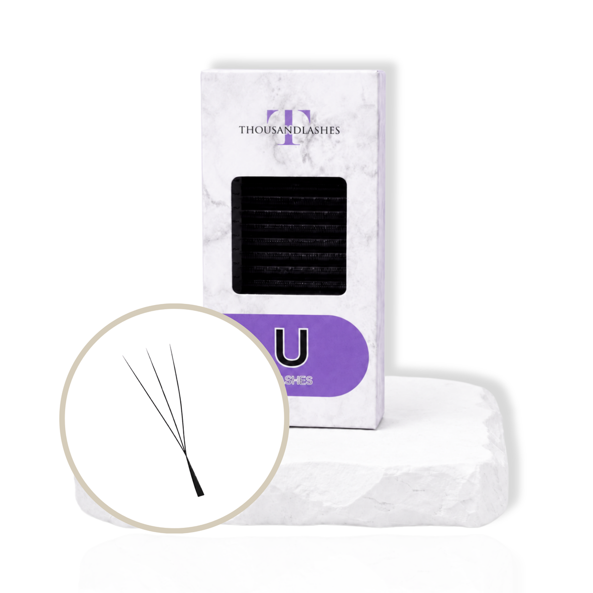 0.05 U Classics 3D Cashmere Noir Collection Mixed Length 8–15mm
