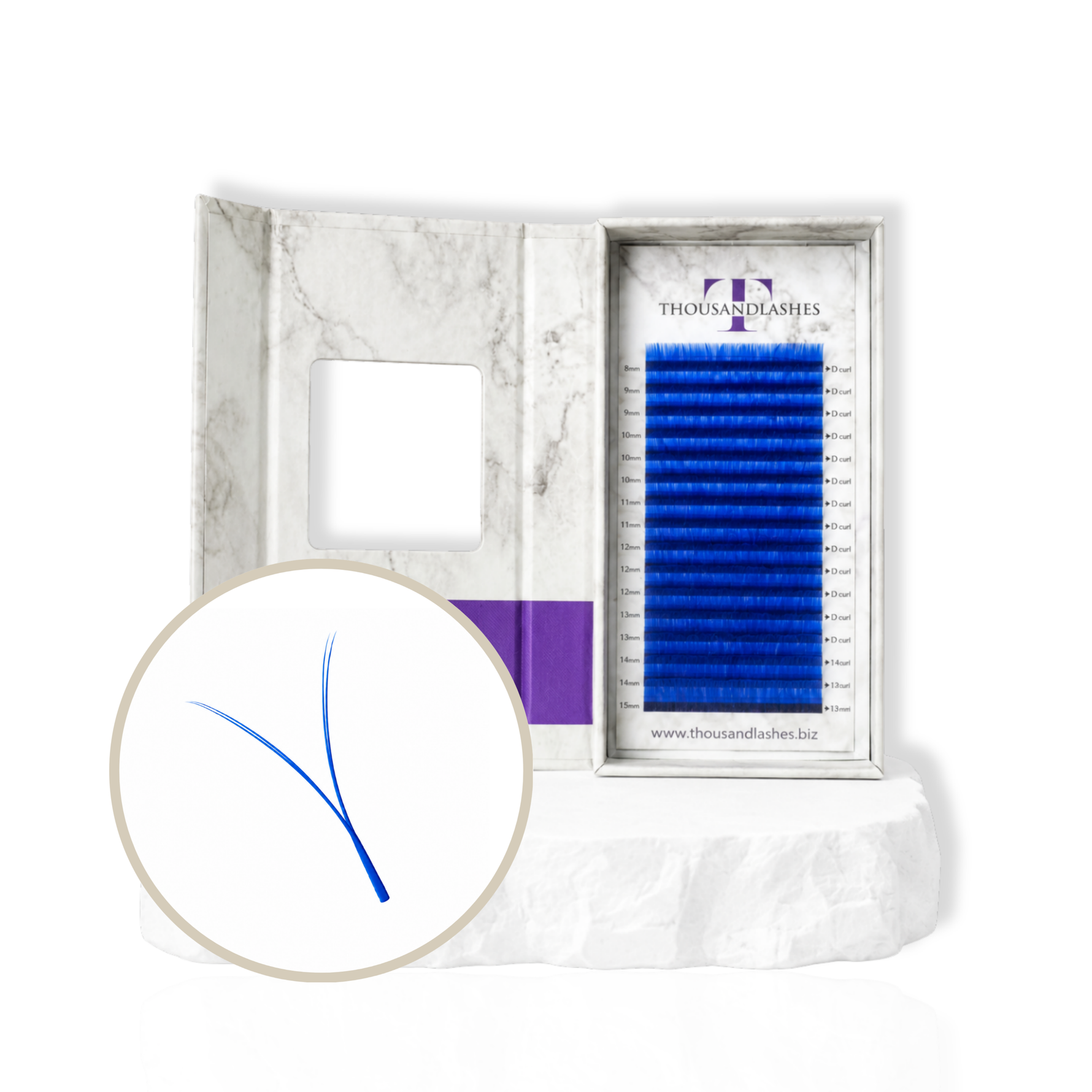 0.05 color lashes for YY lash sets