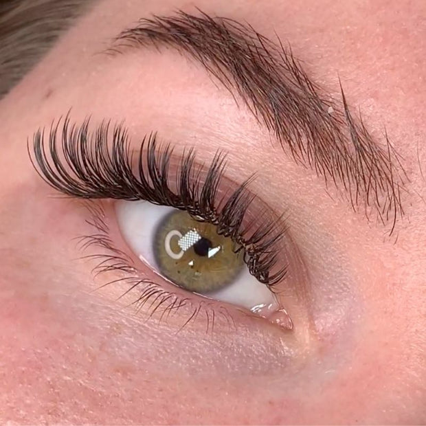 0.05 eyelash extensions mixed length