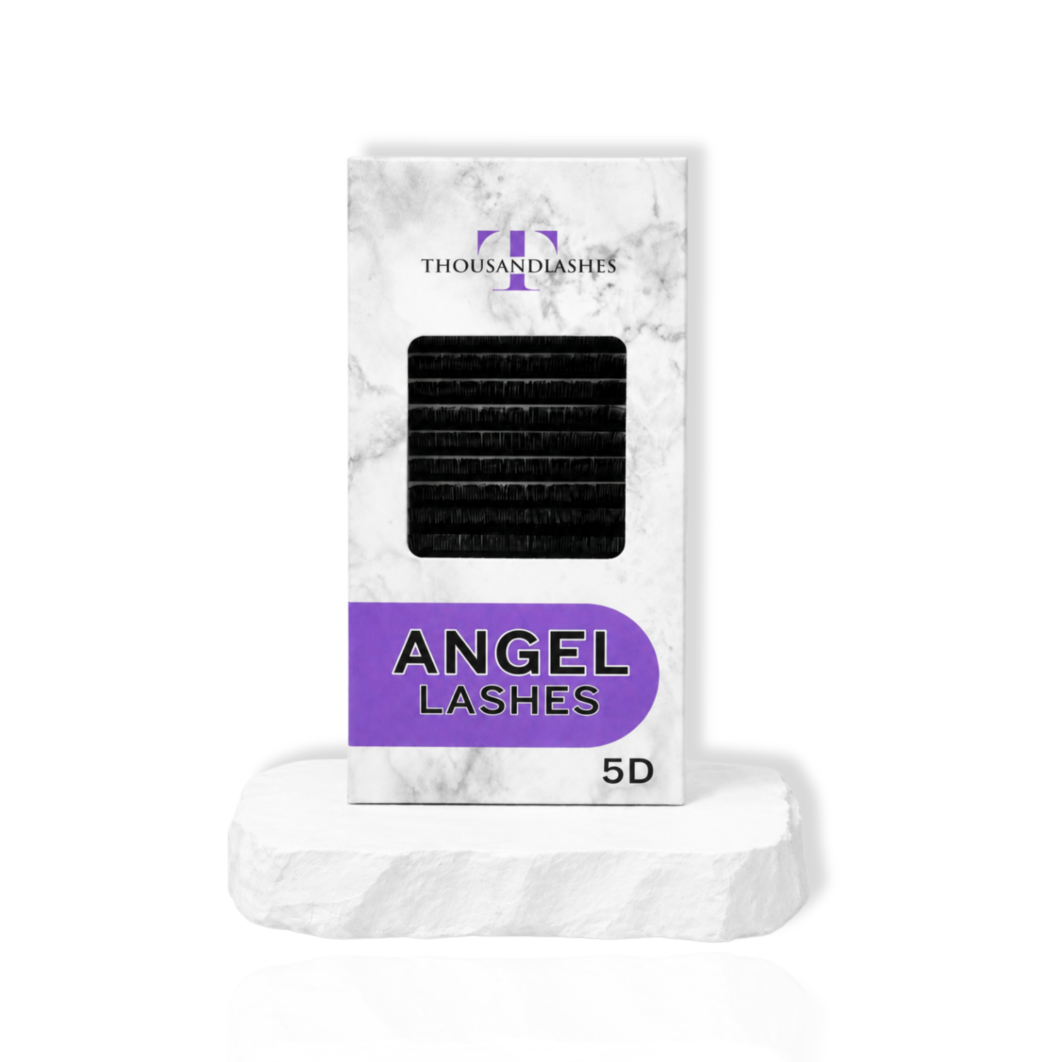 0.05 BLACK ANGEL LASHES 16 ROWS MIXED LENGTH