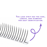 0.07 volume lash wisps in 8–18mm lengths