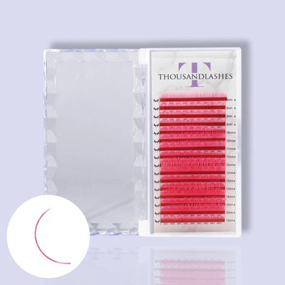 0.15 Classic Color Lashes Mixed Length
