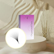 10D Organized Narrow Pro-Made Fans 0.03 Sample Mixed Length 8-17mm