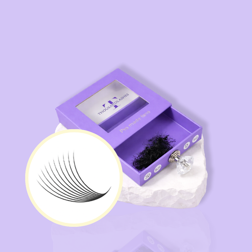 10D Pro-Made Volume Fans 0.03 Single Length 7-18mm