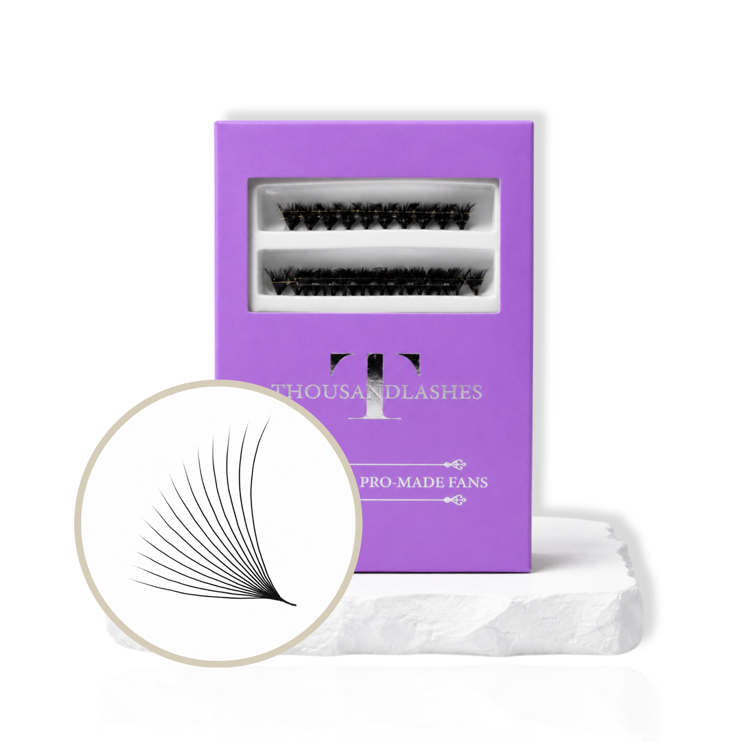 14D Organized Pro-Made Fans 0.03 Mixed Length 10–16 mm