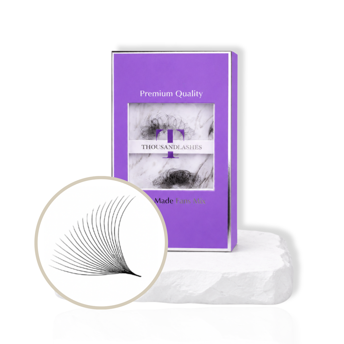 20D Pro-Made Volume Fans 0.03 Mixed Length 10-17mm