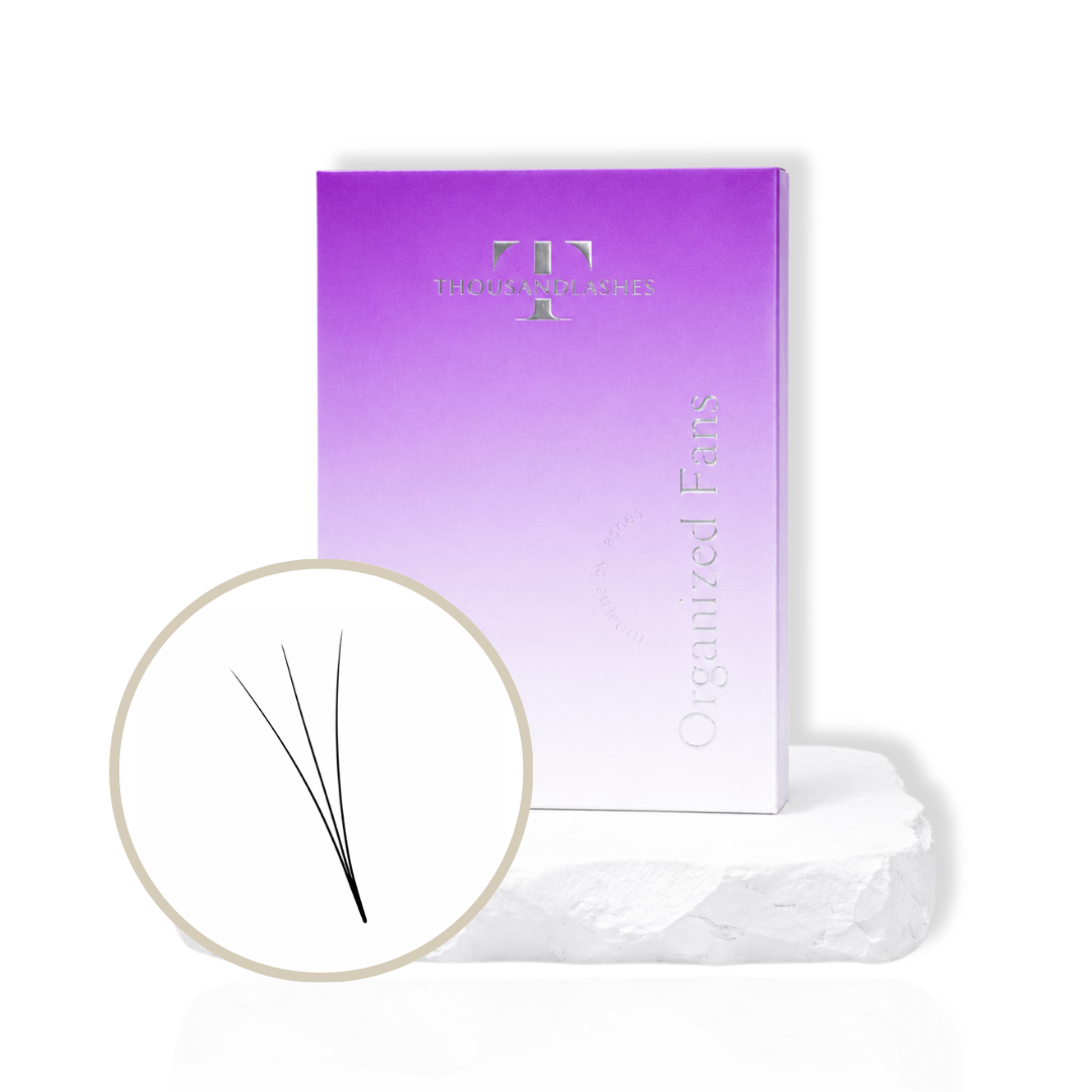Pro-made narrow lash fans