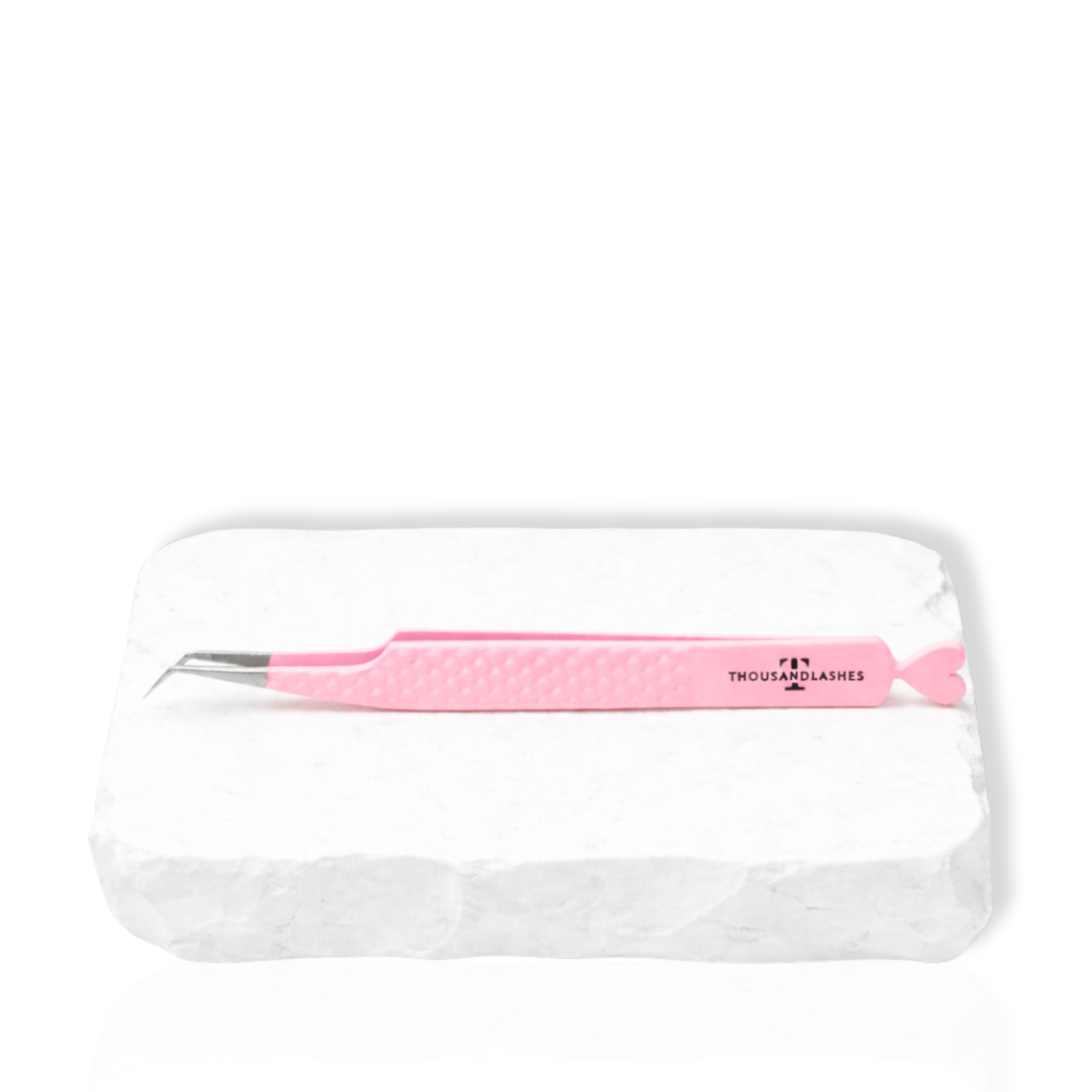 45 degree diamond grip lash tweezers