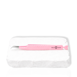 45 degree diamond grip lash tweezers