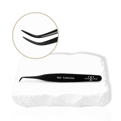 45 degree fiber tip lash tweezer