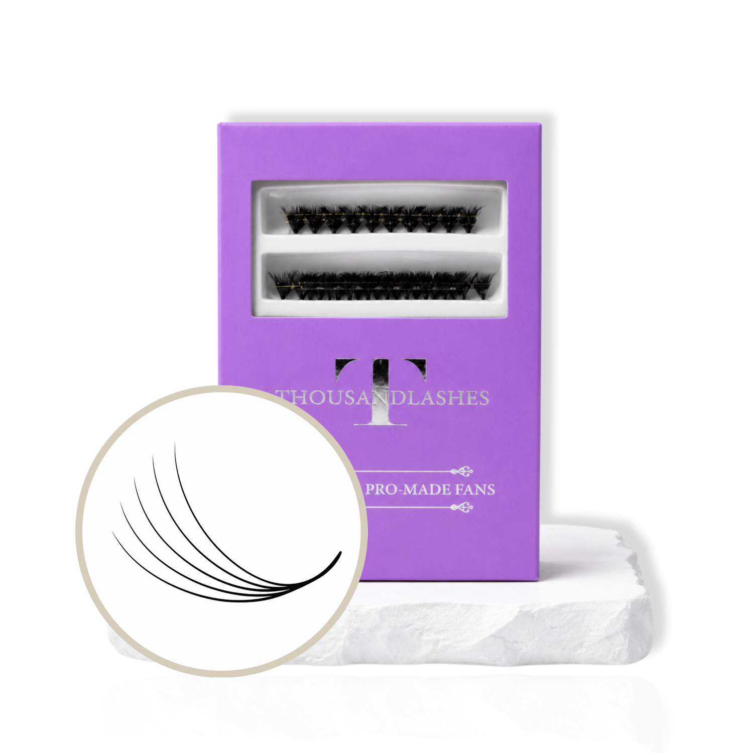 5D Organized Pro-Made Fans 0.07 Mixed Length 9–16 mm