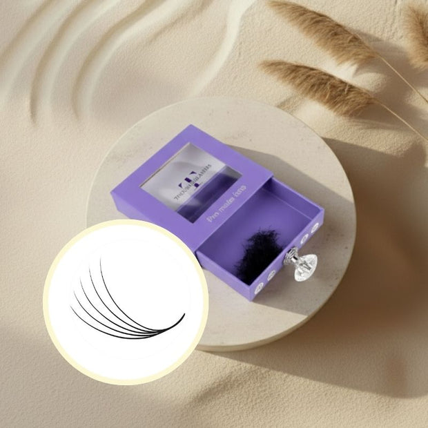 5D pro lash fans single length