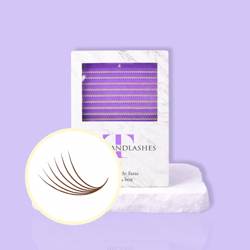 6D Color Promade Lash Fans XL Mixed Length (8-15mm)