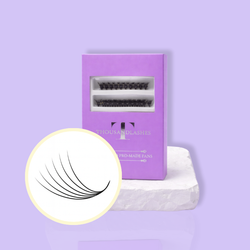 6D Organized Pro-Made Fans 0.07 Mixed Length 10-16mm