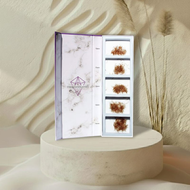 6D COLOR PROMADE LASH FANS 0.07 MIXED LENGTH 10-14MM