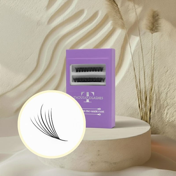 7D Organized Promade Wispy Lashes (9–15mm)
