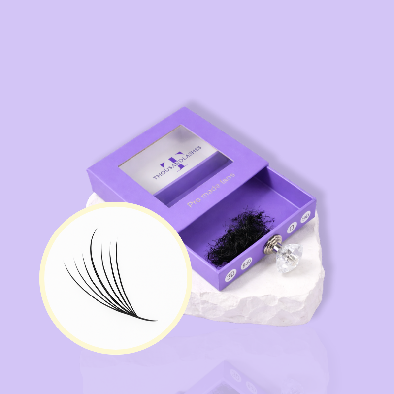 7D LOOSE PROMADE WISPY LASHES 0.05 SINGLE LENGTH 9-15MM
