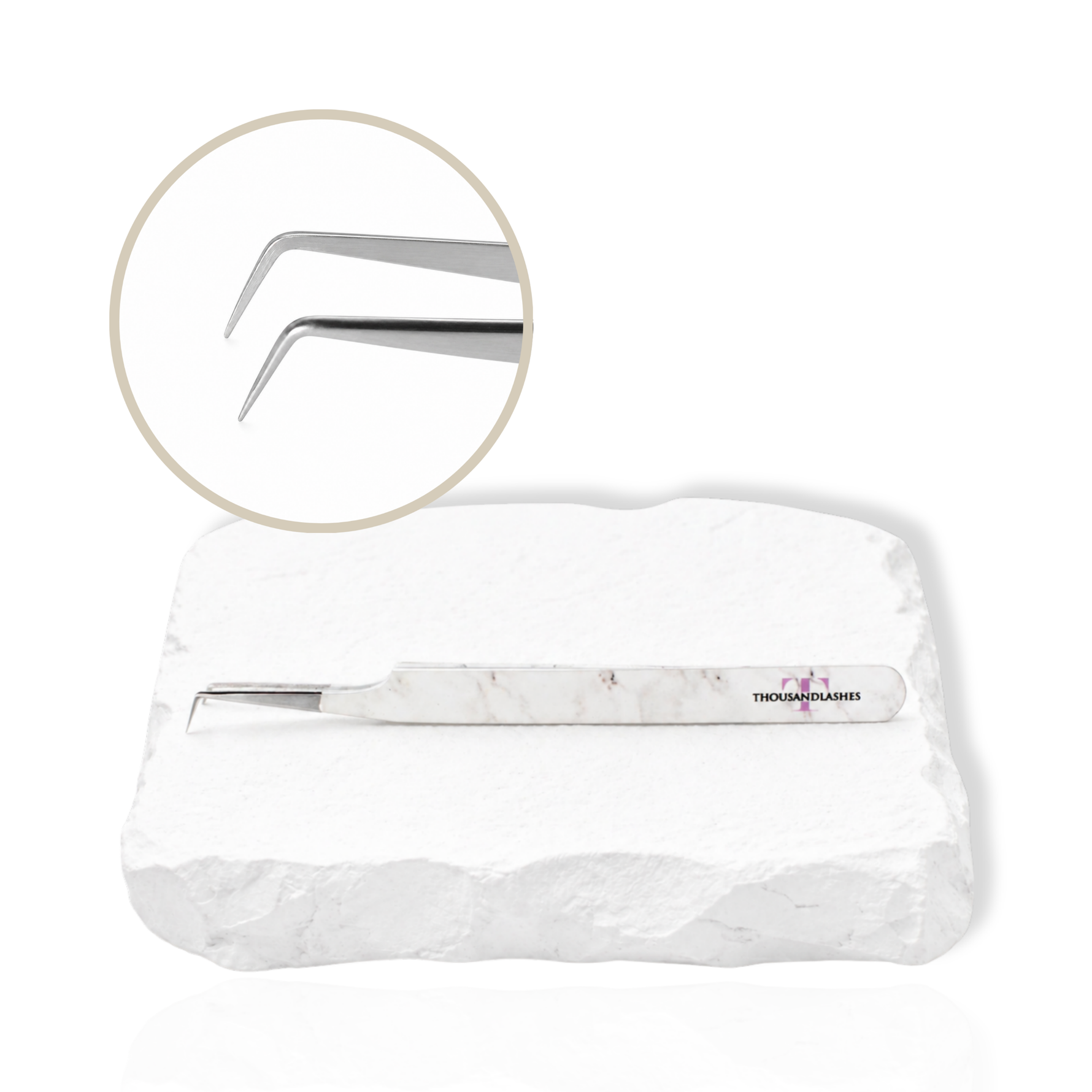 90 degree volume lash tweezers