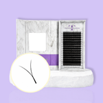 Black YY Volume Lashes for Lash Extensions
