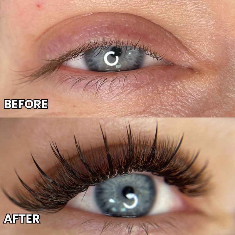 Brown Color Lashes