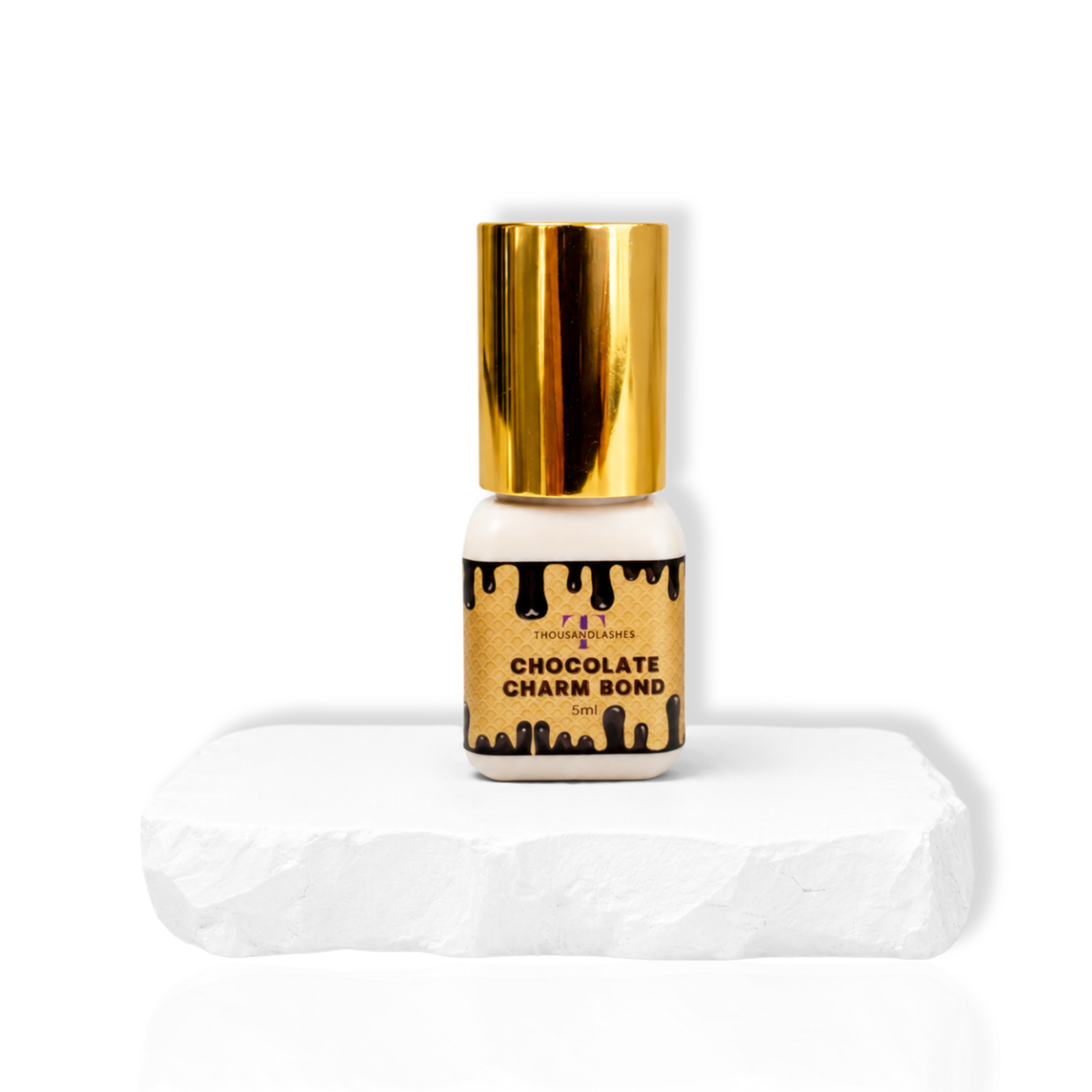 Brown lash adhesive