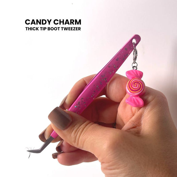 Candy Charm Thick Tip Boot Lash Tweezer