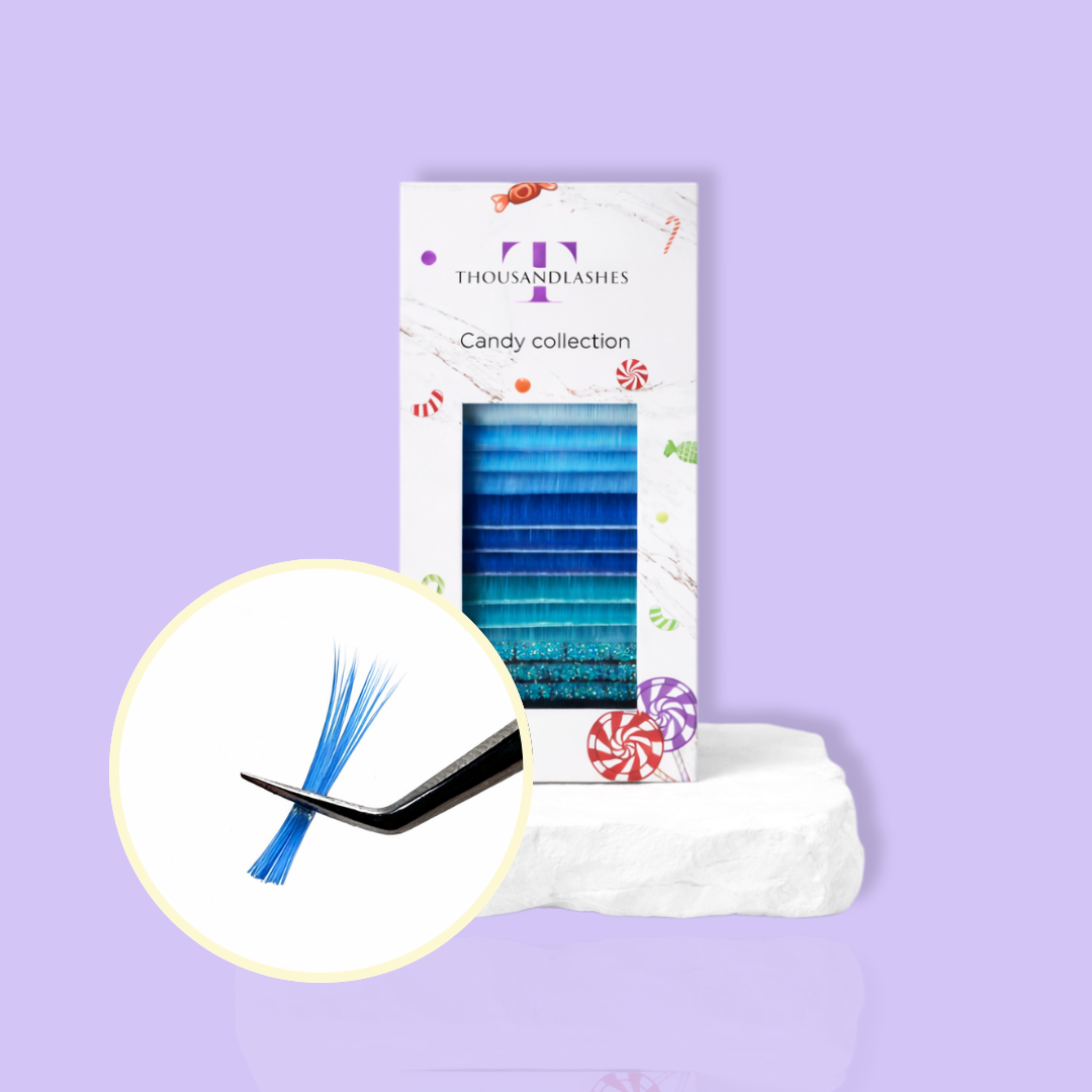 0.05 Candy Color Lashes Mixed Length 10-16MM