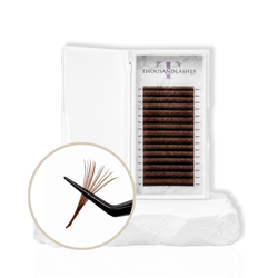 Cashmere Brown Collection volume lashes
