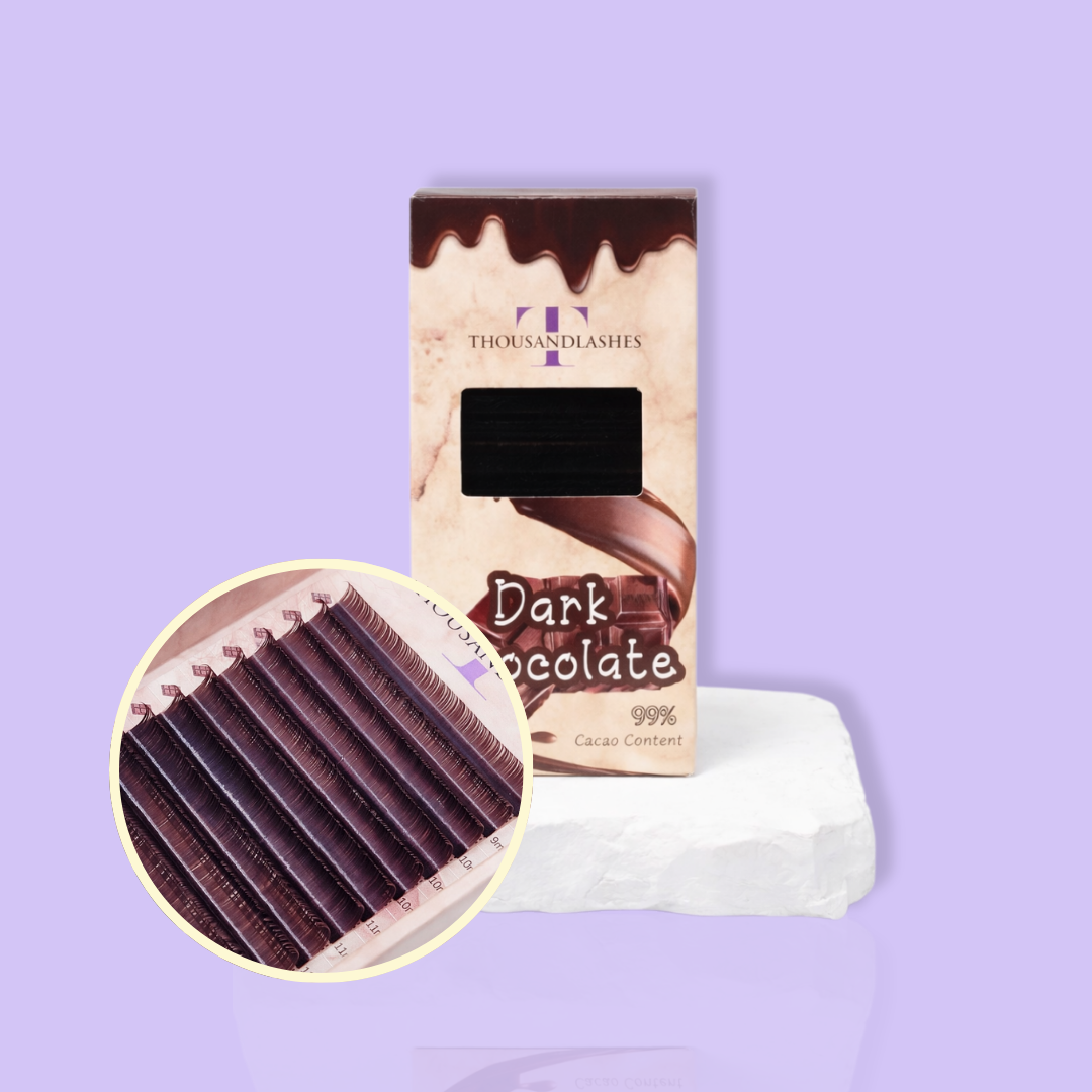 Chocolate Brown Lash Extensions