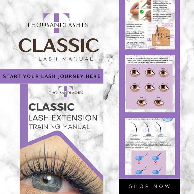 Classic Lash Extension Training Manual