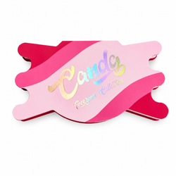 Closed pink Thousandlashes Candy Tweezers Collection holder.
