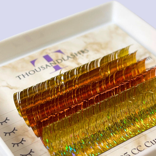 TINSEL LASHES SAMPLE SIZE 0.05 MIXED LENGTH (10-15MM)