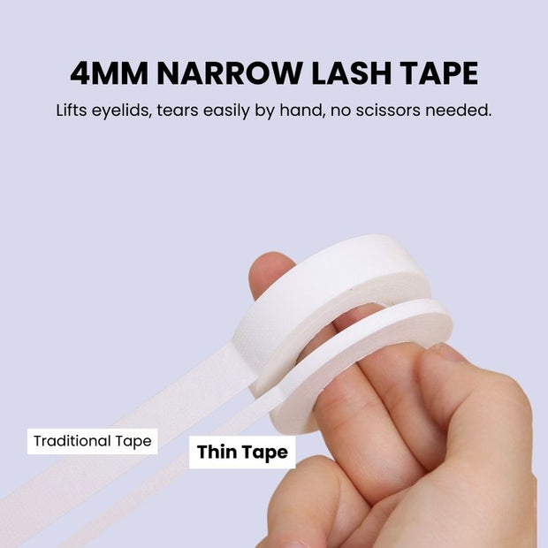 Comfortable lash application tape