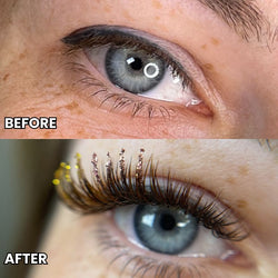 Cotton Candy Colored Lashes