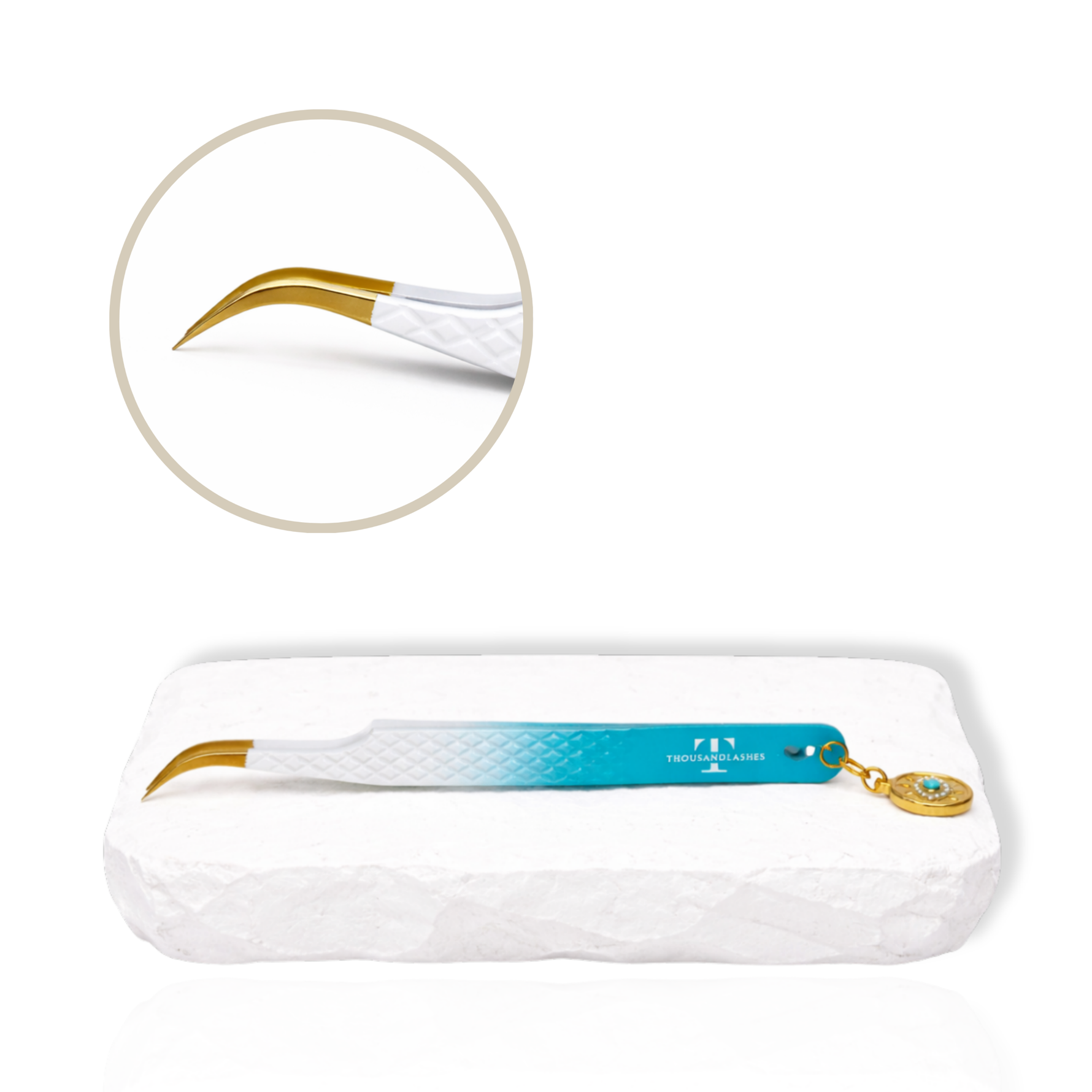 Curved Lash Tweezer