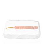 Curved Tweezers for Eyelash Extensions