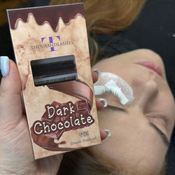 DARK CHOCOLATE/CHOCOLATE COLLECTION LASHES/ SINGLE LENGTH