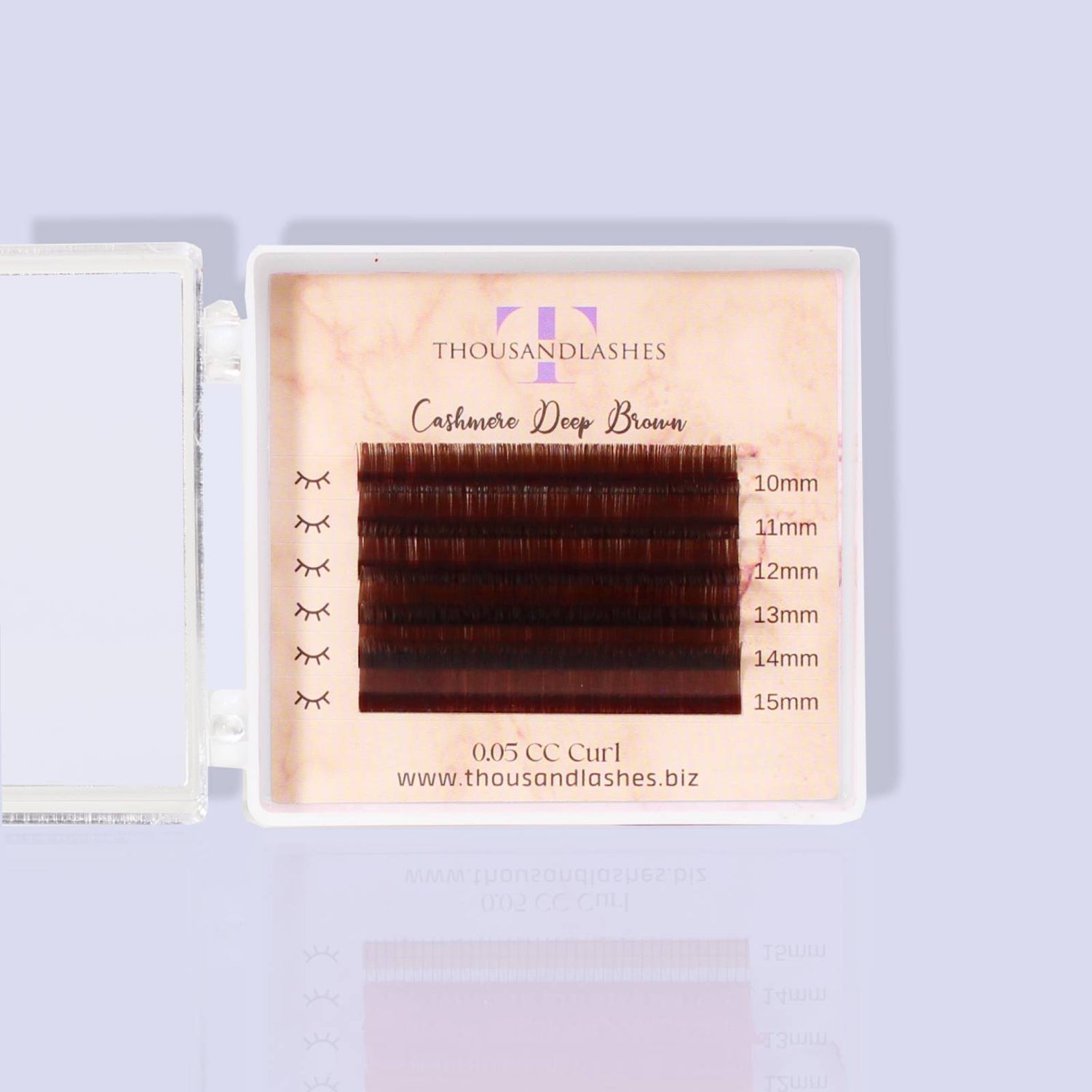 SAMPLE LASHES MIXED LENGTH 10-15MM