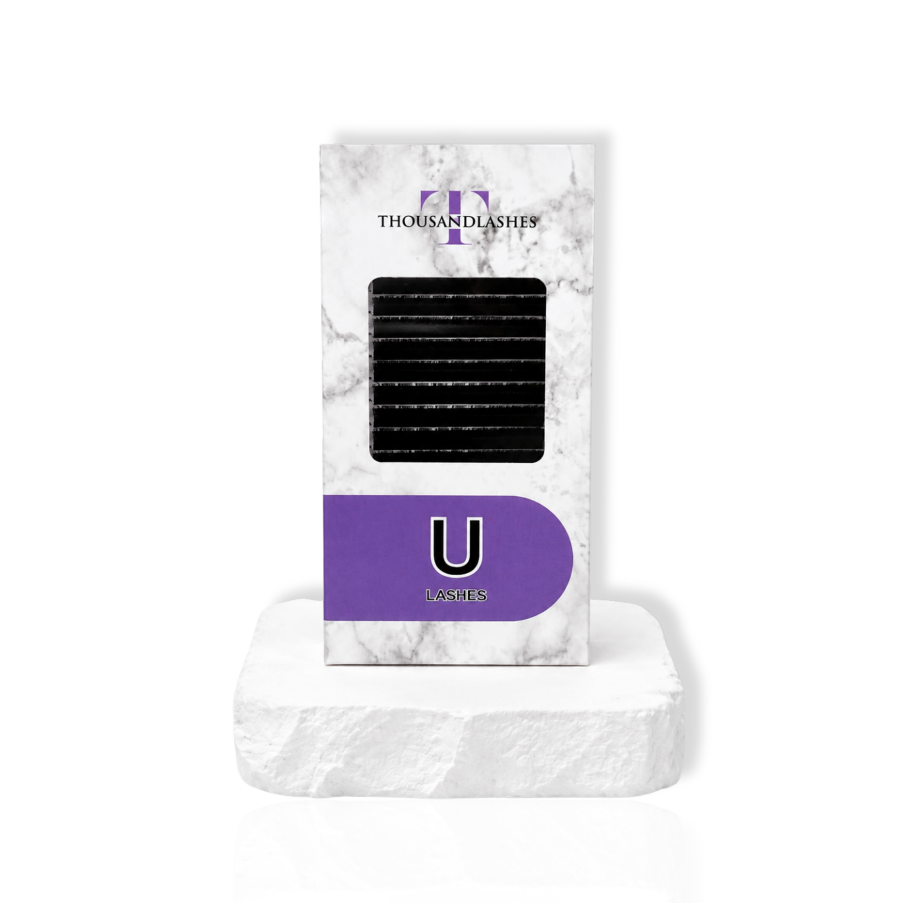 Double U 2D shape lashes