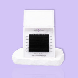 Easy Fan Lashes Mixed Length 10-15mm Sample