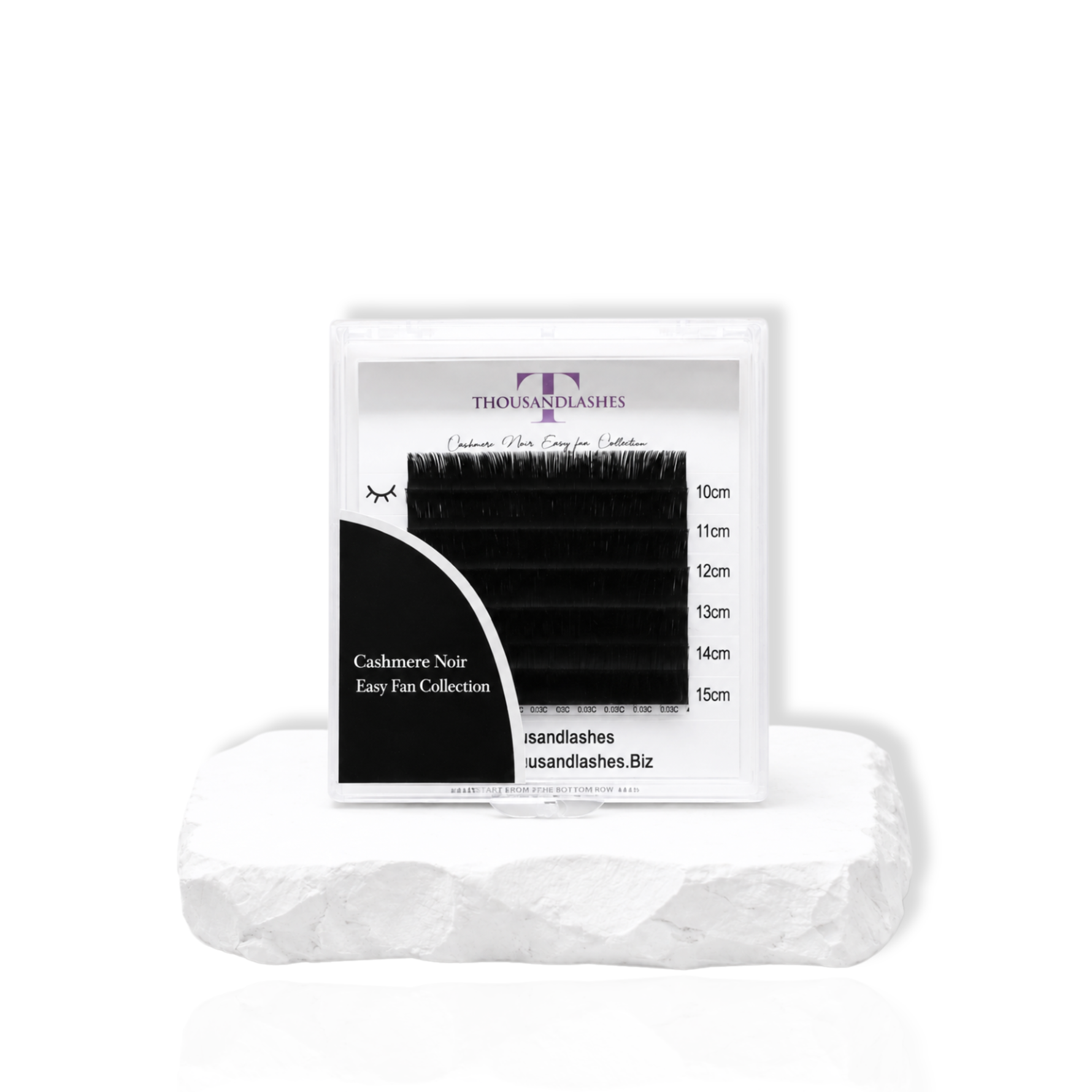 Easy fan lash sample size